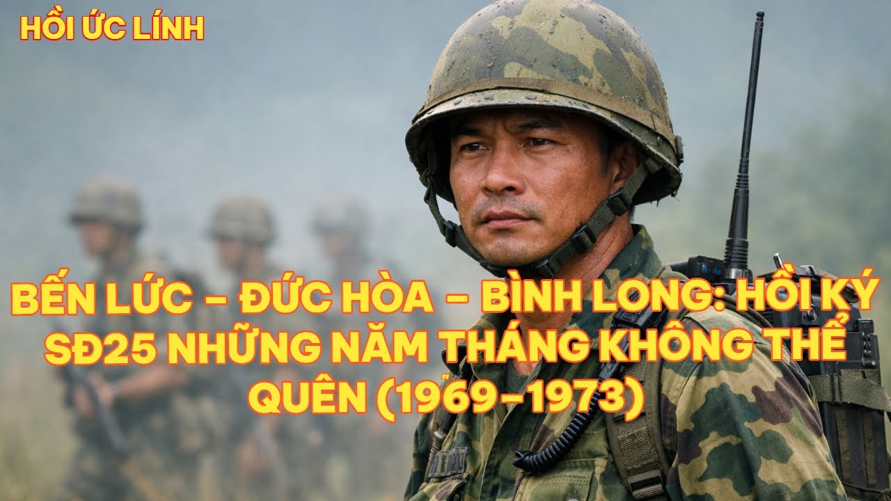 BẾN LỨC – ĐỨC HÒA – BÌNH LONG: HỒI KÝ SĐ25 NHỮNG NĂM THÁNG KHÔNG THỂ QUÊN (1969–1973)