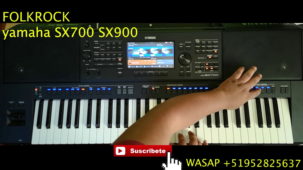 FOLKROCK YAMAHA SX700 ACTUAL - YouTube