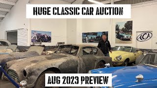 Barn Finds Galore & More! Classic Car Auction Preview - Anglia Car Auctions #barnfind #classiccars