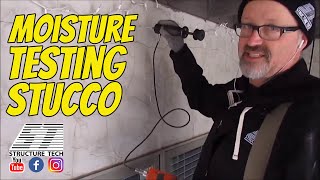 Moisture Testing Stucco
