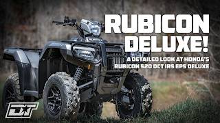 2026 Honda Rubicon 520 DCT IRS EPS Deluxe Detailed ATV Overview