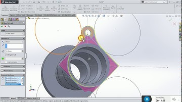 Gland & Stuffing Box Part 2 Socket in Solidworks