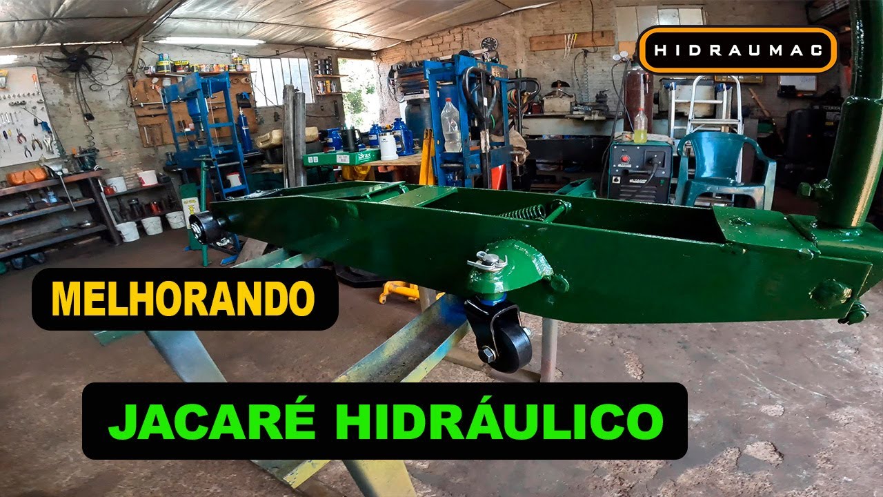 MELHORANDO UM JACARÉ HIDRÁULICO