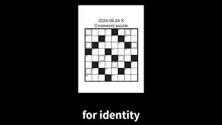 "2024 June 24th" Free Crossword Puzzle screenshot 5