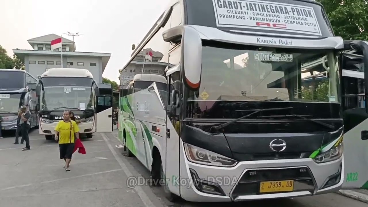 Bus Karunia Bakti !! info Tiket Jakarta Garut.Terminal Tanjung Priok