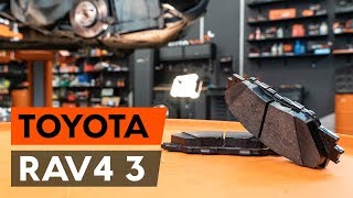 Comment changer Jeu de plaquette de frein Corolla XII Limousine (E210) - vidéo manuel pas à pas