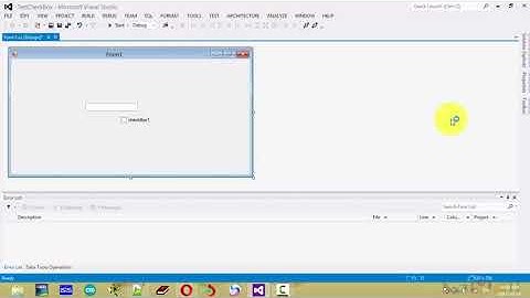 How to Use CheckBox in C# Window Form Application for Basic in C Sharp Learning