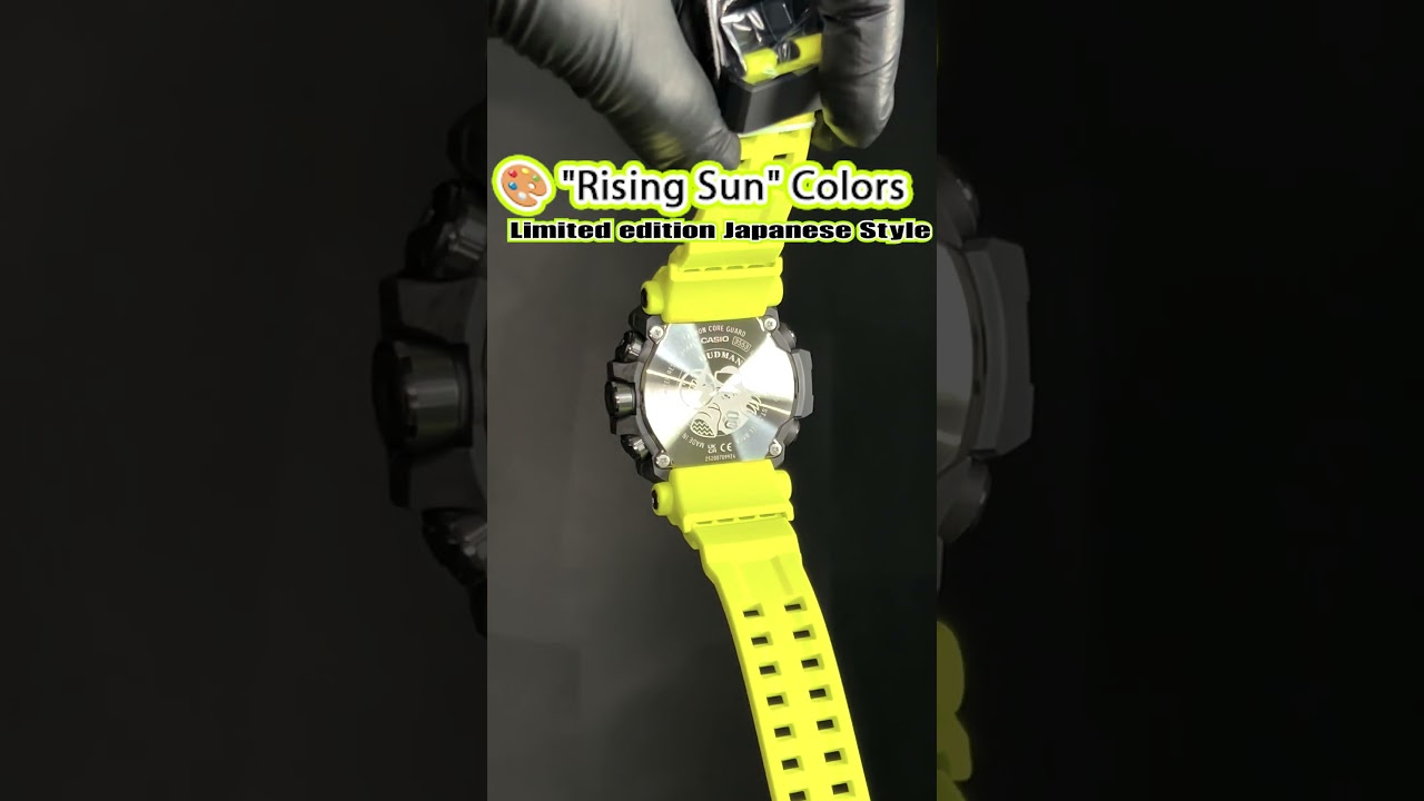 G-SHOCK GW-9500MRY-1A9 Limited Edition Survival Beast! - YouTube
