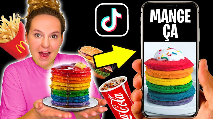 ON MANGE CE QUE TIKTOK ET SIRI DÉCIDENT PENDANT 24H !