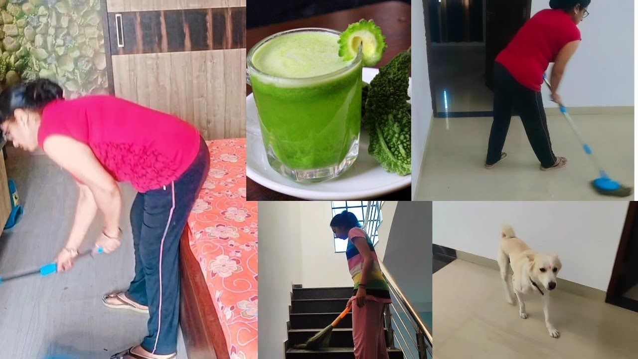 BUSY 😵ROUTINE OF INDIAN & FAST CLEANING /KITNA MUSHKIL