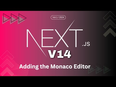 Next JS 2024 : 28 - Adding the Monaco Editor #nextjs Rich text editor