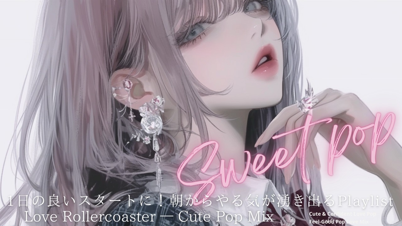 【洋楽Mix】 聴くだけで気分が上がる！恋したくなるような甘いPOP洋楽Playlist|｜作業用BGM｜Sweet-hop Vibes for Work｜Kawaii Groove Mix
