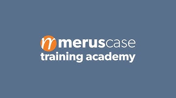 MerusCase Training Academy | How to Print Mailing Labels