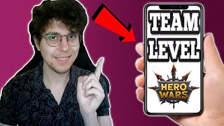 How To Upgrade Team Level In Hero Wars