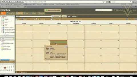 Reserving Computer Carts and other Resources in Zimbra