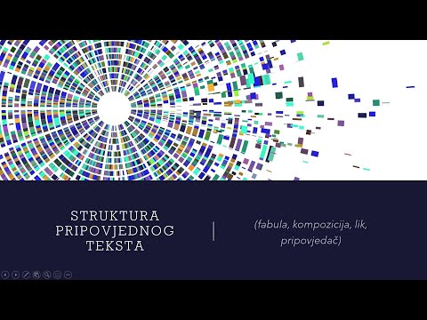 Struktura pripovjednog teksta (fabula, kompozicija, lik, pripovjedač)