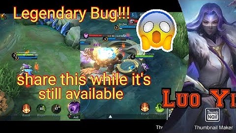 Luo Yi Bug!