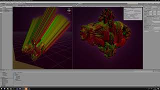 Playing around with VR Fractals - Ray Marching/Octree - Unity