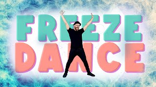 Happy Monday! 🌞 Get up and play the freeze dance! Dance like crazy and  wait for the music to pause. Don't get caught moving! 🤪  #onlineclassesforkids