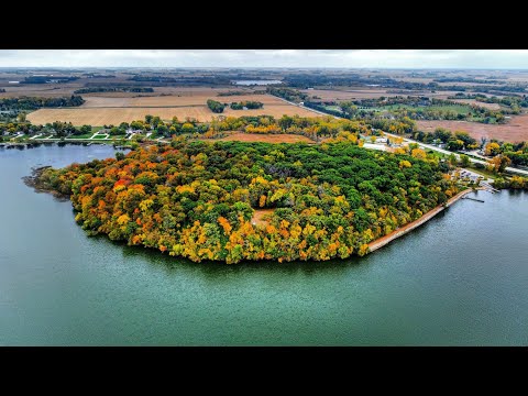 Drone Flyover of Waseca, MN Fall of 2021 w/ DJI Mavic Mini