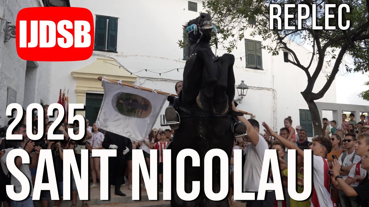 Replec i entrega banderes 🟡 Dia de Sant Nicolau 2025 ♥️ Es Mercadal - El Toro 🐴 Cavall de Menorca