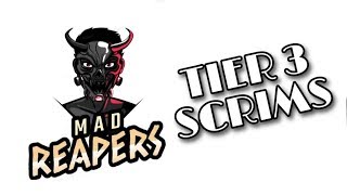 Mad Reapers T3 Custom Scrims Live On Mr Kashyap Pubg Mobile