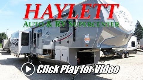 (Sold) HaylettRV.com - 2017 Open Range Roamer 371MBH Middle Bunkhouse Fifth Wheel