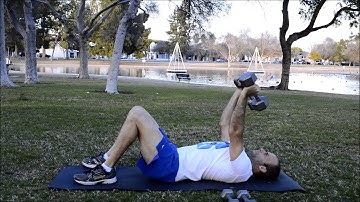 Alternating Dumbbell Skull Crushers