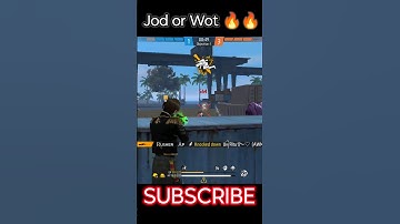 AWM *Hacker* or wot ? 😱🔥 #shorts #jodorwot #ffshorts @RBPANTHER1 @zerox ff