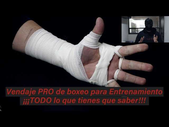 Vendaje PRO de boxeo para Entrenamiento - TODO lo que tienes que saber!!! 