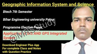 Explain the application of GIS-GPS Integrated system in Civil Engineering Fields | AKU Patna screenshot 5