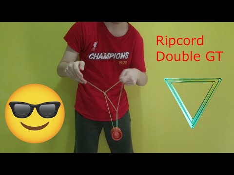 Yoyo Trick Tutorial - Cool Flashy Ripcord Double GT (Green Triangle)