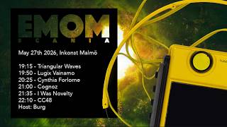 EMOM #7 - Electronic Music Open Mic, INKONST Malmö 2026-05-27 @ 19.00 CET