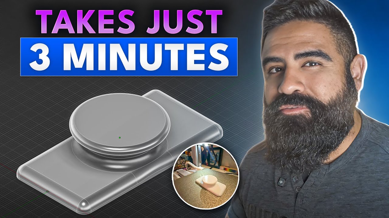 3d model with me-I designed a window shade chain roller mount