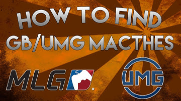 How to Find UMG/Gamebattles Matches