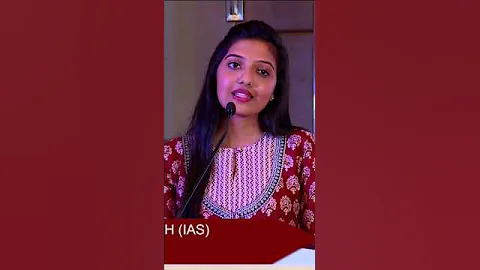 IAS Srushti Deshmukh : Your Time Is Most Valuable ⏰. #shorts #upsc #ias #motivation