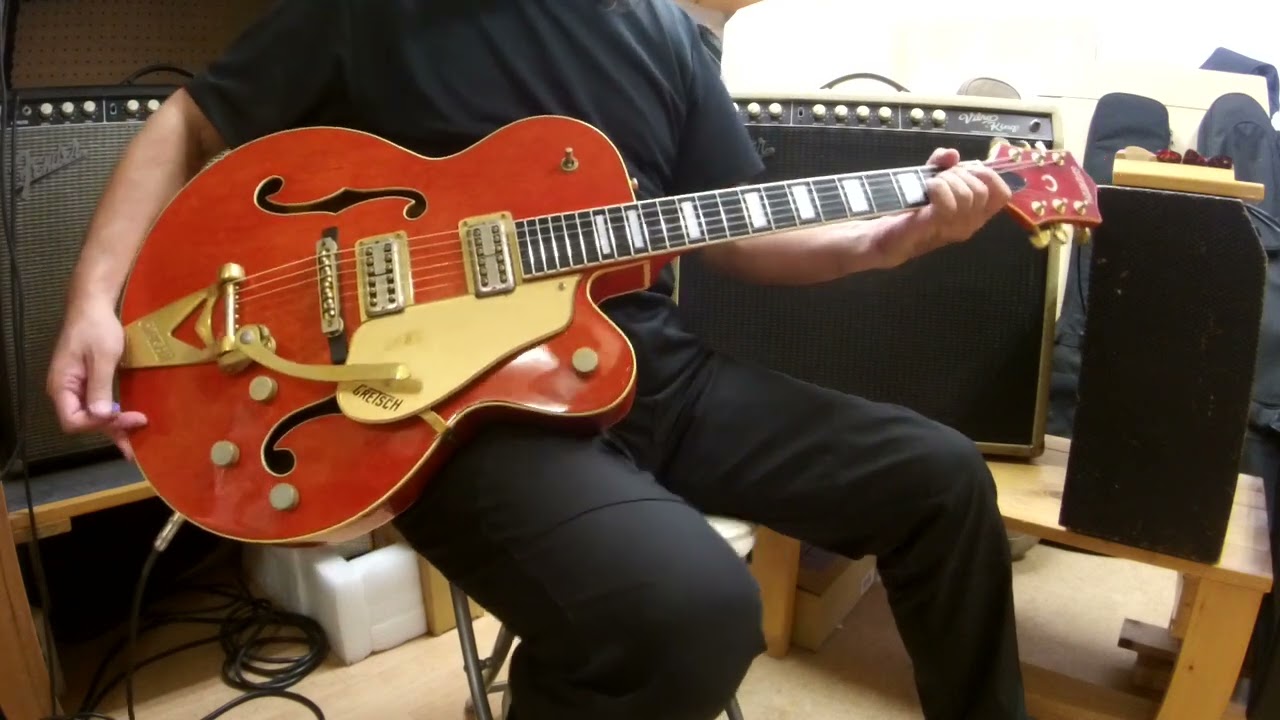 Gretsch 6120 1990年製 Clean - YouTube