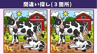 картинка: Найдите 3 отличия | Иллюстрация Версия #1183
