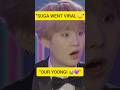 “SUGA WENT VIRAL 😳”