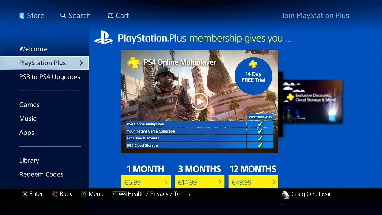 playstation 4 os