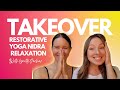 Teacher TAKEOVER 》Lynette Suchar 》1 Hour RESTORATIVE Yoga with Yoga Nidra 》Yoga with Props