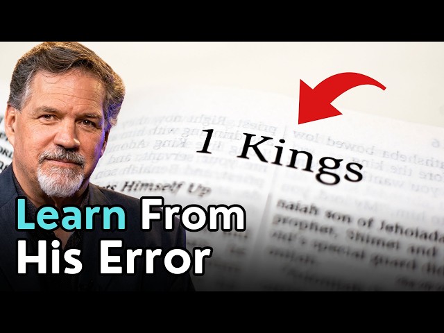 What Every Christian NEEDS to Learn From Solomon (1 KINGS 1– 4)