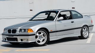 1999 BMW M3 E36 Coupe | Titanium Silver Metallic over Black | UDrive Automobiles