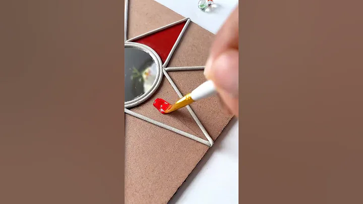 Lippan Art || Wall Hanging Craft Ideas || Easy and Simple Craft #shorts #trending #art #diy