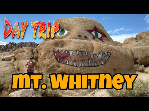 Mt. Whitney Portal just opened after an earthquake || Family Day trip and road trip