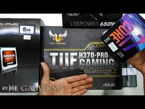 intel Core i7 8700 ASUS H370 PRO TUF GAMING SAPPHIRE AMD Radeon