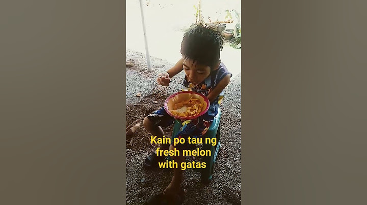 A day n my life kain po Tayo ng melon