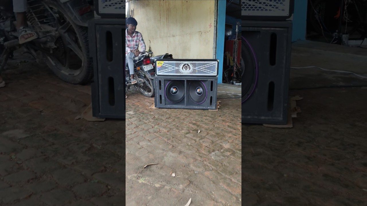 2X15 Side Air pass RCF Model Dj army Cabinet House 