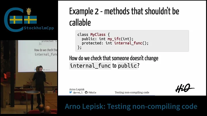 Arno Lepisk: Testing non-compiling code