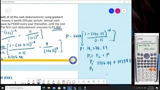 ES312 Module 5 (UNIFORM GRADIENT SERIES)